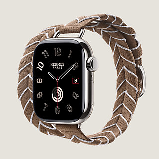 【 HERMES 】２連 42mm Bridon Lisere Attelage時計バンド band-apple-watch-hermes-double