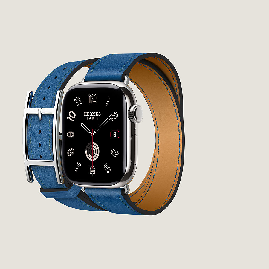 Band Apple Watch Hermès Double Tour 42 mm Hapi