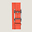 View: Flat, Band Apple Watch Hermès Double Tour 42 mm Hapi