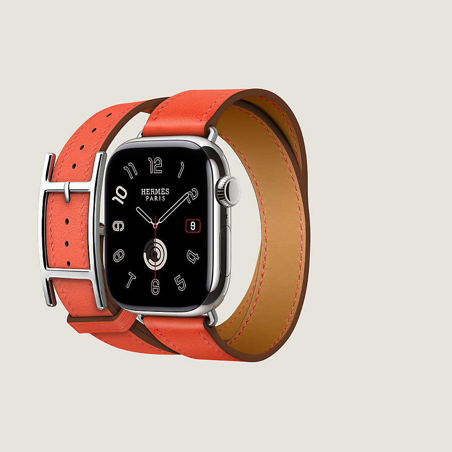 Band Apple Watch Hermès Double Tour 42 mm Hapi