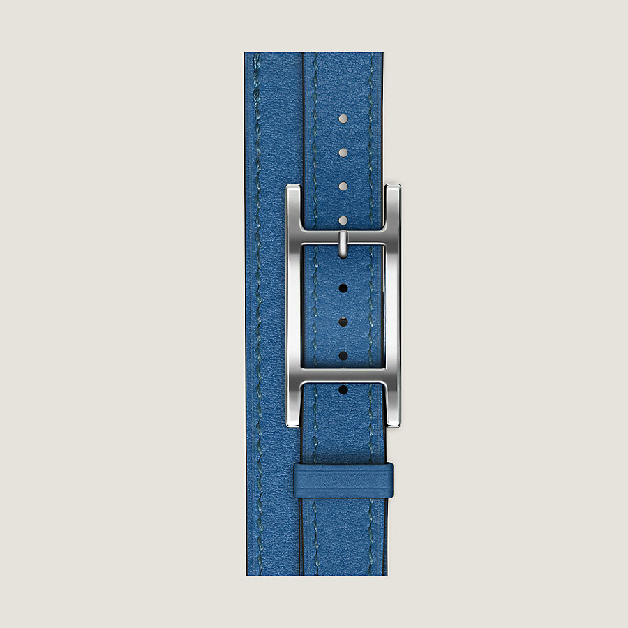 Band Apple Watch Hermès Double Tour 42 mm Hapi Attelage