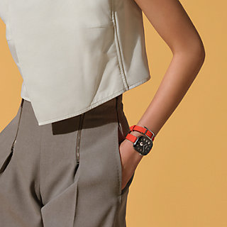 Band Apple Watch Hermès Double Tour 42 mm Hapi Attelage