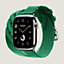 Band Apple Watch Hermès Double Tour 42&nbsp;mm Torsade, view 3 of 4