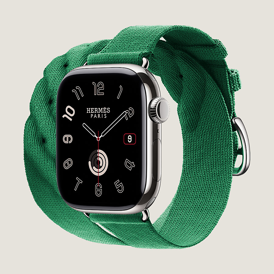 Band Apple Watch Hermès Double Tour 42 mm Torsade