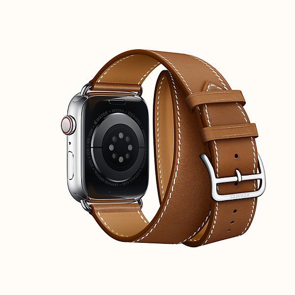 Band Apple Watch Hermes Double Tour 44 