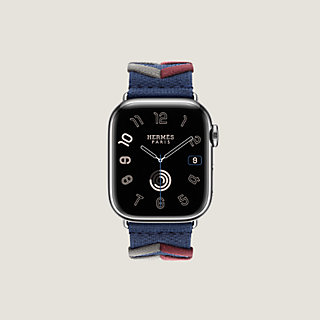 Band Apple Watch Hermès Single Tour 41 mm Bridon | Hermès Mainland 