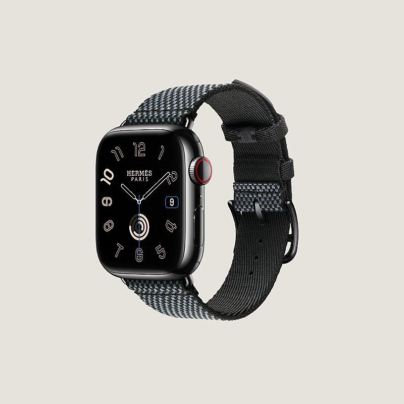 Band Apple Watch Hermès Single Tour 41 mm Toile H | Hermès 