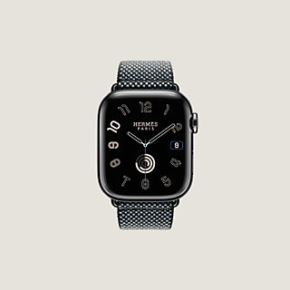 Band Apple Watch Hermès Single Tour 41 mm Toile H | Hermès 