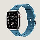 View: front, Band Apple Watch Hermès Single Tour 41 mm Tricot