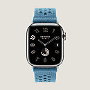 View: front, Band Apple Watch Hermès Single Tour 41 mm Tricot