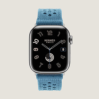 Band Apple Watch Hermès Single Tour 41 mm Tricot | Hermès Mainland 