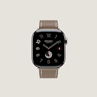 Band Apple Watch Hermès Single Tour 42 mm Beige Hermès