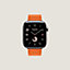 View: front, Band Apple Watch Hermès Single Tour 42 mm
