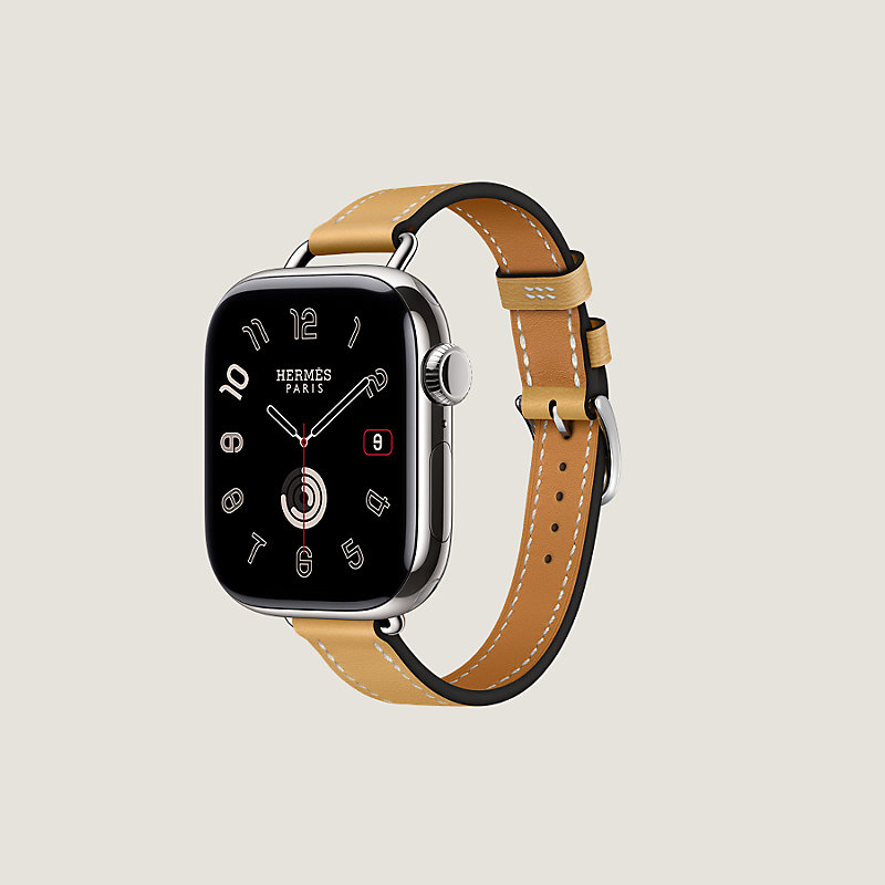 Band Apple Watch Hermès Single Tour 42&nbsp;mm Attelage