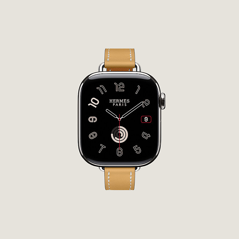 Band Apple Watch Hermès Single Tour 42&nbsp;mm Attelage