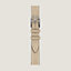 Band Apple Watch Hermès Single Tour 42&nbsp;mm Attelage, View: Flat, flat, view 1 of 4