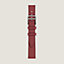 View: Flat, Band Apple Watch Hermès Single Tour 42 mm Attelage