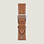 Band Apple Watch Hermès Single Tour 42&nbsp;mm Clou Medor Rock, View: Flat, flat, view 1 of 4