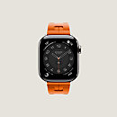 View: front, Band Apple Watch Hermès Single Tour 42 mm Deployment Buckle Kilim