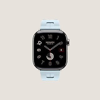 【極美品】Apple Watch HERMES 8 41mm Apple Watch Hermes Series 8 Silver Stainless Steel Case with