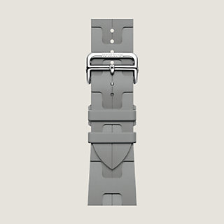 271 美品　Apple Watch エルメス　シリーズ5 シルバーステンレス Band Apple Watch Hermès Single Tour 42 mm Deployment Buckle Kilim