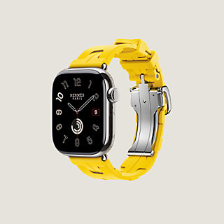 【HERMES】 Apple Watch Single Tour 42 mm Kilim 時計バンド Apple Watch Hermès - 42mm Orange Kilim Single Tour - Apple