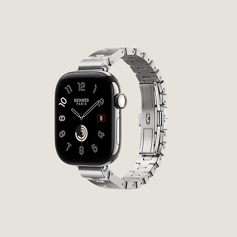 Band Apple Watch Hermès Single Tour 42&nbsp;mm Grand H Fin, View: , view 3 of 4