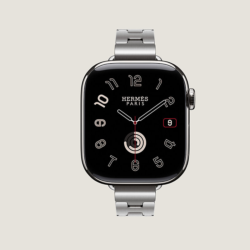 Band Apple Watch Hermès Single Tour 42 mm Grand H Fin