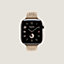 Band Apple Watch Hermès Single Tour 42&nbsp;mm Neo Tricot, View: front, front, view 4 of 4