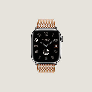 Apple - Hanan Band Apple Watch Hermès Single Tour 49 mm Scub'H Diving