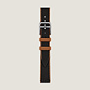 View: Flat, Band Apple Watch Hermès Single Tour 42 mm Twill Jump Attelage