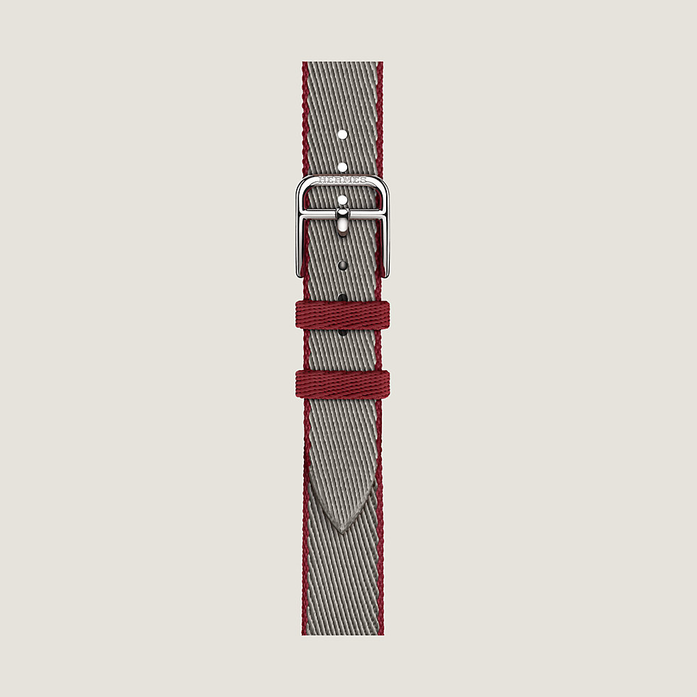 2343 Apple Watch エルメス　エタン　ドゥブルトゥール　グレー band-apple-watch-hermes-single