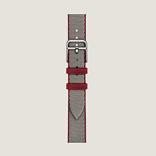 Band Apple Watch Hermès Single Tour 42 mm Twill Jump Attelage