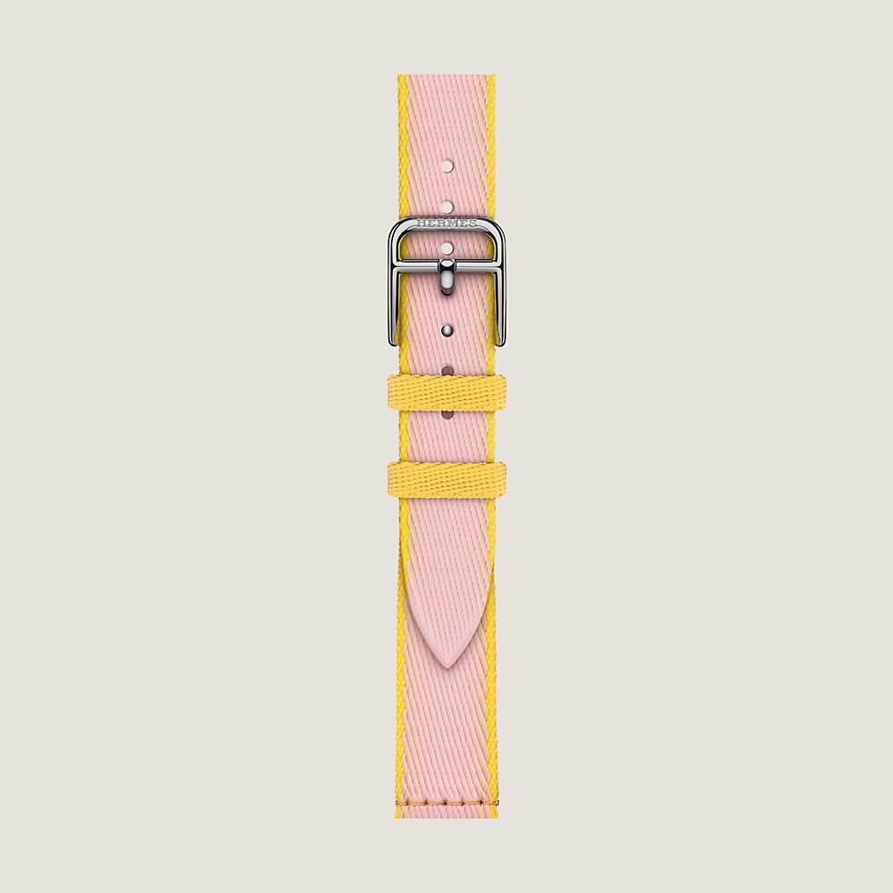*洗練の逸品*【HERMES】Apple Watch42mmバンド Band Apple Watch Hermès Single Tour 42 mm Twill Jump