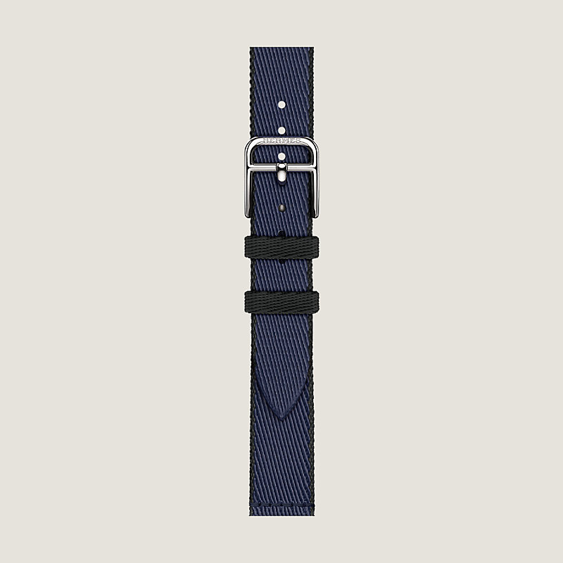 Band Apple Watch Hermès Single Tour 42 mm Twill Jump Attelage