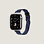 Band Apple Watch Hermès Single Tour 42 mm Twill Jump Attelage, view 3 of 4