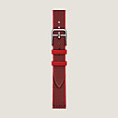 View: Flat, Band Apple Watch Hermès Single Tour 42 mm Twill Jump Attelage