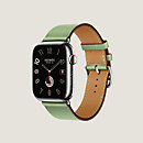 View: front, Band Apple Watch Hermès Single Tour 45 mm