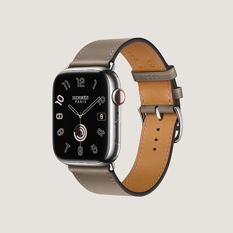 Band Apple Watch Hermès Single Tour 45 mm | Hermès Mainland China