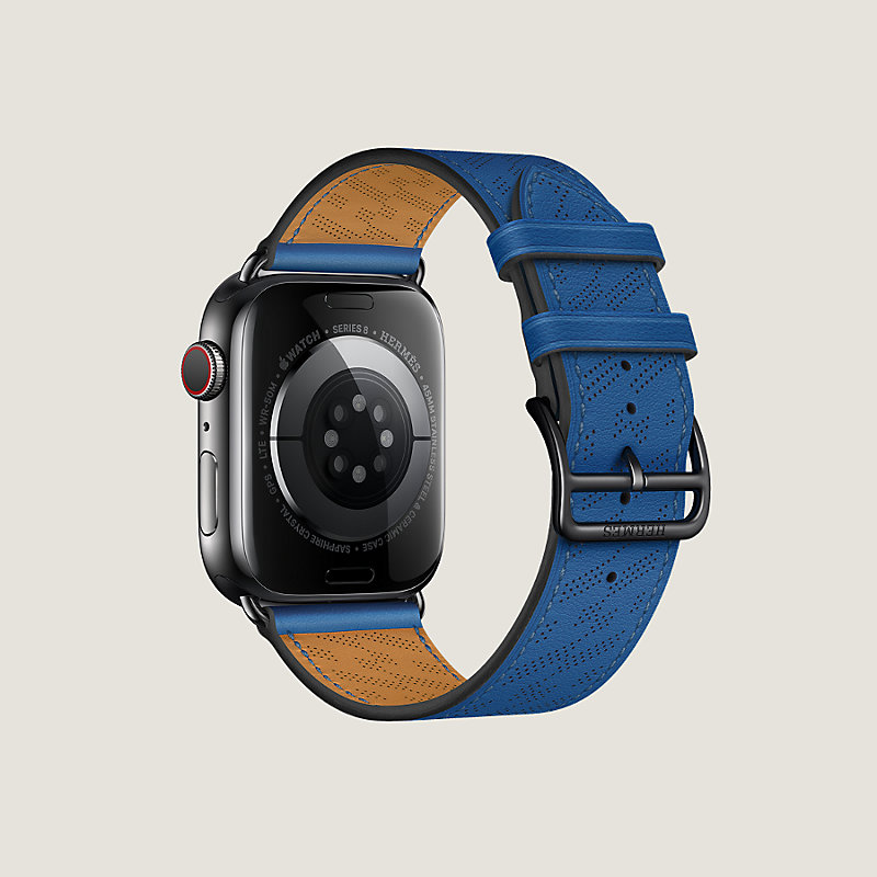 Band Apple Watch Hermès Single Tour 45 mm H Diagonal | Hermès China