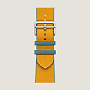 View: Flat, Band Apple Watch Hermès Single Tour 45 mm Twill Jump