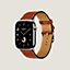 Band Apple Watch Hermès Single Tour 46&nbsp;mm, View: front, front, view 3 of 4
