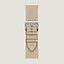 Band Apple Watch Hermès Single Tour 46&nbsp;mm, View: Flat, flat, view 1 of 4