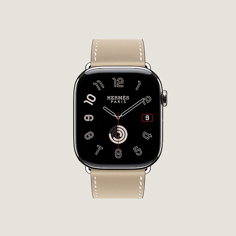 Band Apple Watch Hermès Single Tour 46&nbsp;mm