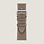 View: Flat, Band Apple Watch Hermès Single Tour 46 mm
