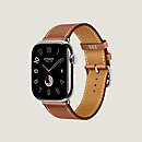 View: front, Band Apple Watch Hermès Single Tour 46 mm