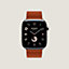 Band Apple Watch Hermès Single Tour 46&nbsp;mm, View: front, front, view 3 of 3