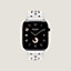 Band Apple Watch Hermès Single Tour 46&nbsp;mm Clou Medor Rock, View: front, front, view 3 of 3