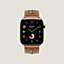 Band Apple Watch Hermès Single Tour 46&nbsp;mm Clou Medor Rock, View: front, front, view 4 of 4