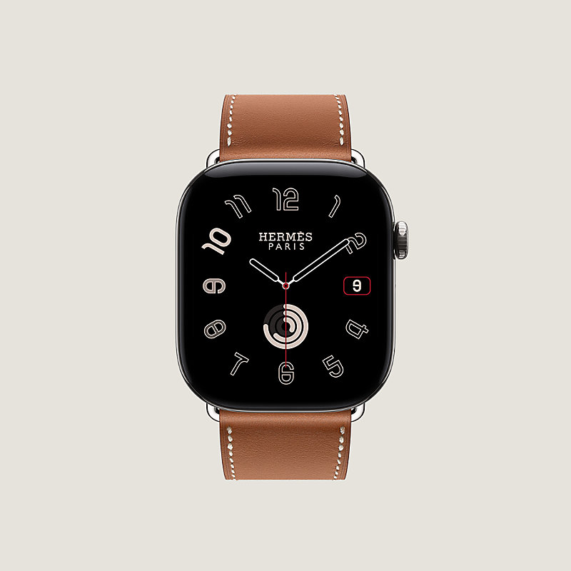 Band Apple Watch Hermès Single Tour 46&nbsp;mm Deployment Buckle, View: , view 4 of 4